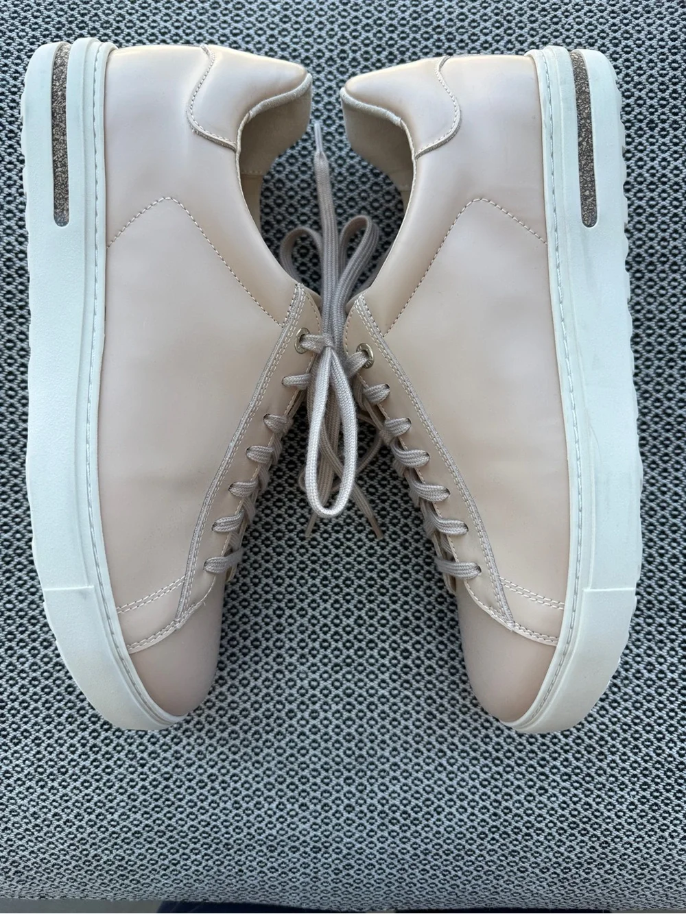 NEW Birkenstock Bend Low Sneaker Beige Leather Women’s 41 US 10–10.5